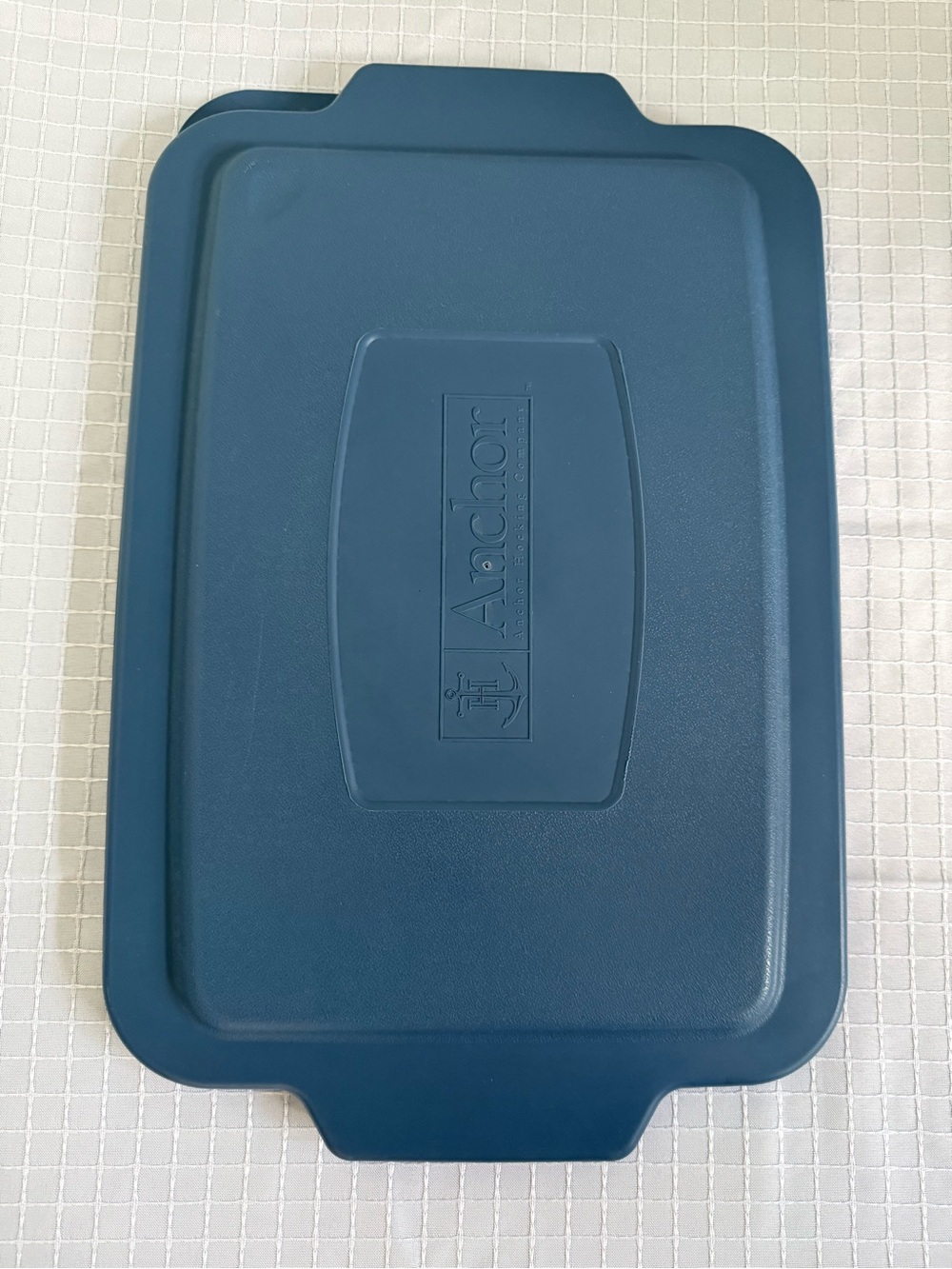 Anchor Hocking Blue 3 Qt Baking Dish Replacement Cover Lid ONLY 5916-11